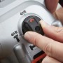 Dettaglio: Trapano a percussione Black+Decker BEHS03K, impostazione della modalità di funzione.
