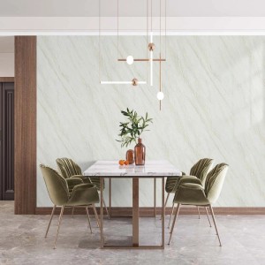 Rivestimento prottetivo in gomma laminata effetto marmo calacatta 120x270 cm