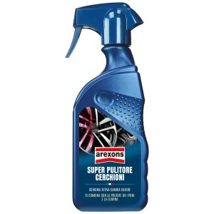 Detergente per cerchi Arexons blu per la cura dell'auto.