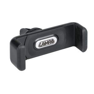 Supporto per cellulare nero t.b.t. per bocchette dell'auto.