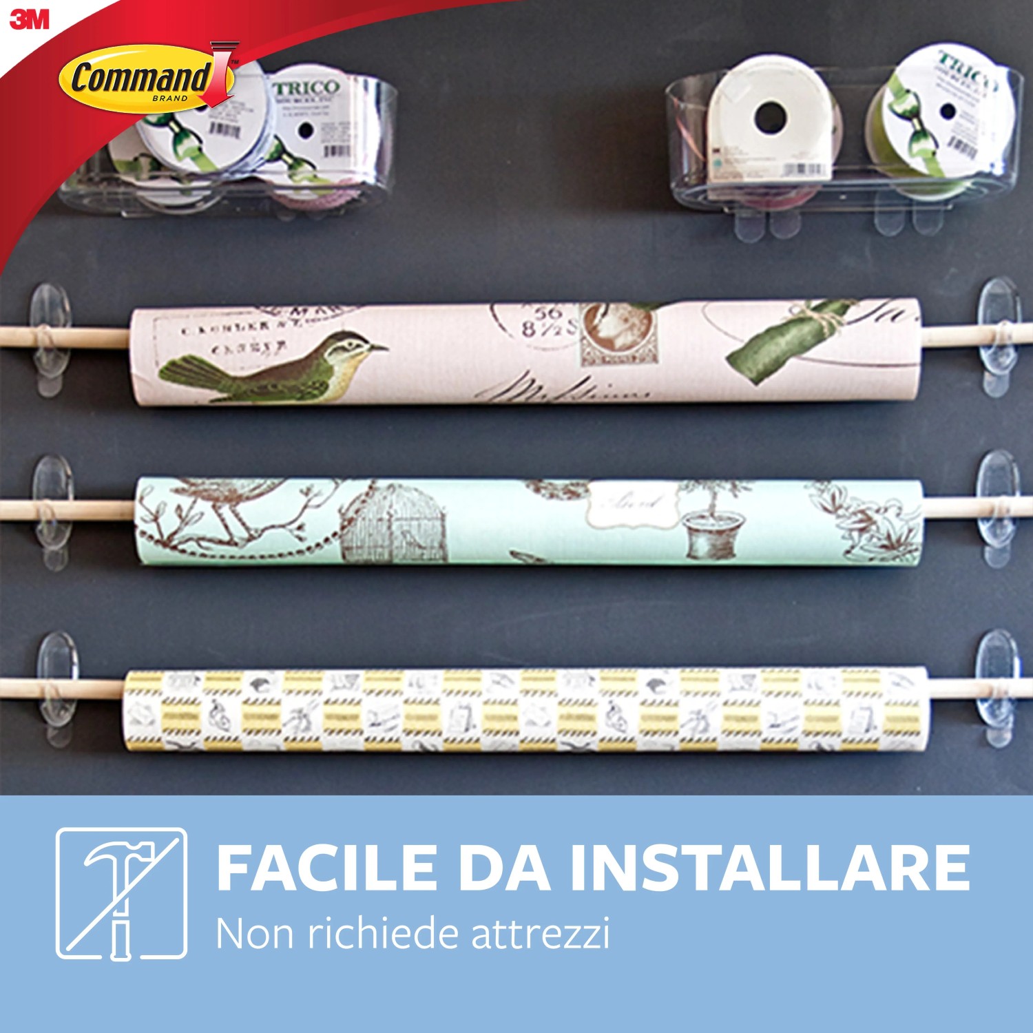 6 ganci adesivi, ganci da parete per il bagno, adesivo da parete per