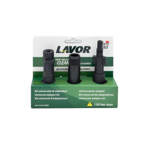 Kit adattatori Lavor per idropulitrici, accessori universali.