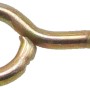Vite a occhiello color oro per fissaggio binari per tende.