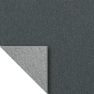 Tessuto grigio con supporto in feltro per protezione antigelo.