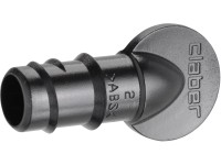 Claber Raccordo A Tre Vie Con Filetto 1/2", Per Tubo PE 16mm, 2 Pezzi, Per Irrigatori - 2