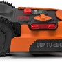 Robot rasaerba Worx Landroid M500, arancione e nero, con funzione CutToEdge.