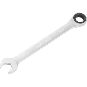 LUX Ratschenschlüssel 17 mm Comfort, chiave a cricchetto per avvitare comodamente.