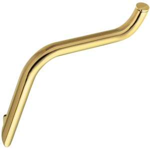 Portarotolo a parete Idrostile Limonar 167x160 mm oro