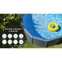 Piscina fuori terra ovale in acciaio antracite Gre 610x375 H 132 cm_3