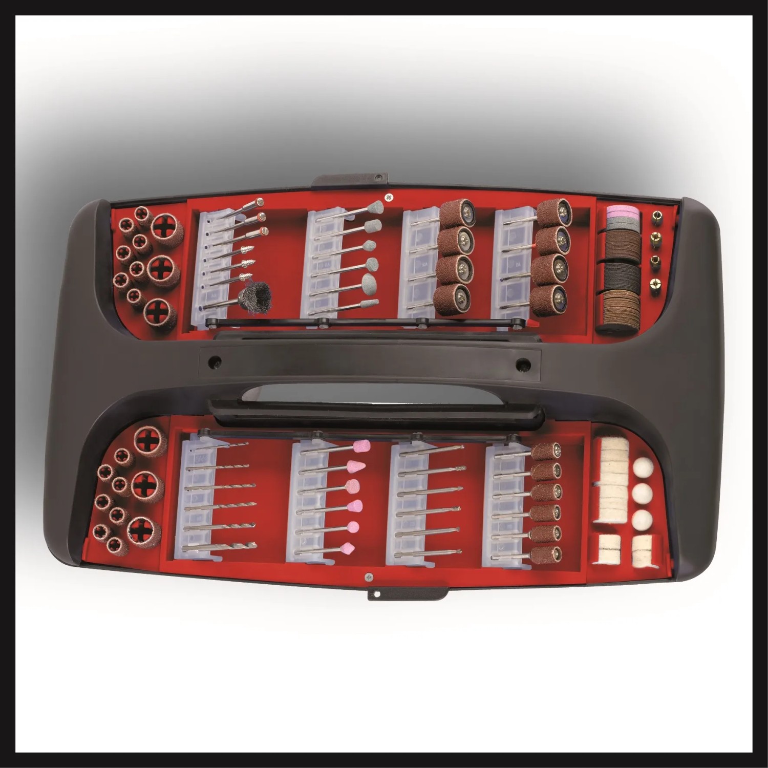 Einhell TC-MG 135 E utensile per levigatura e incisione con accessori in valigetta.
