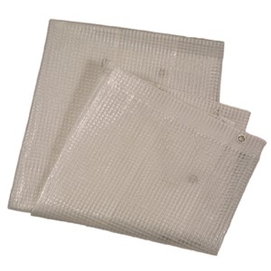 Telo per balcone t.b.t. trasparente, idrorepellente e robusto.