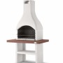 Barbecue a carbonella Palazzetti Oslo griglia 68x40 cm in cemento