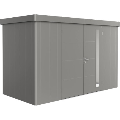 Casetta da giardino Neo 1D Grigio quarzo metal. 200x167 cm 2 porte