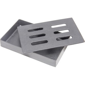 Affumicatore Char-Broil in ghisa per un sapore intenso alla griglia.