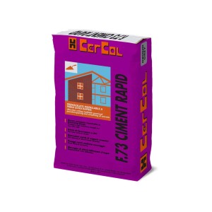 Sacco di malta cementizia F.73 Ciment Rapid, adatta per muratura e intonaco.