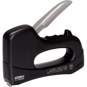 Sparachiodi t.b.t. nero con manico grigio.