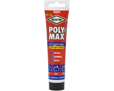 Polymax High Tack Express Sigillante Adesivo Super Rapido 165g Bostik