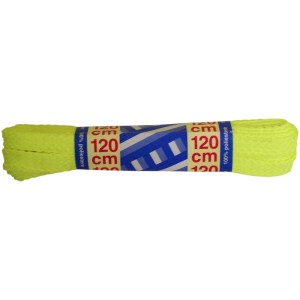 Lacci gialli, lunghezza 120 cm, per scarpe da lavoro.