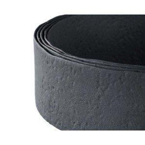 Bordura per prato t.b.t. grigio scuro per giardino, dettaglio della texture.