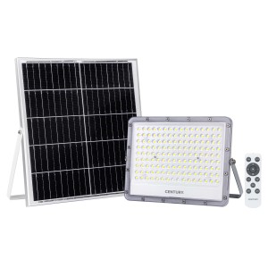 t.b.t. faretto solare con pannello solare e telecomando per illuminazione decorativa.