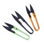 Tre tagliafilo t.b.t. in verde, nero e arancione per tagli precisi.