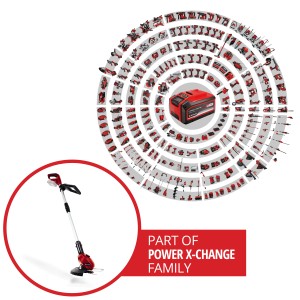 Einhell GE-CT 18 Li Solo tagliabordi a batteria: tagliabordi da giardino con sistema Power X-Change.