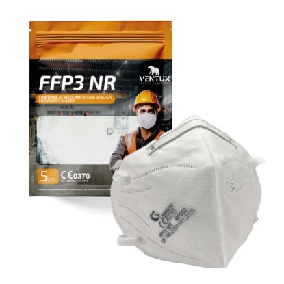 Mascherina FFP3 NR 5 pz Ventux Safety