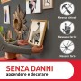 Ganci per quadri t.b.t. per appendere quadri senza danneggiare il muro.