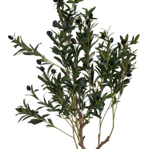 Pianta artificiale in plastica ulivo h130 cm