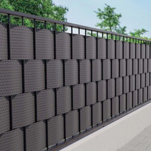 Striscia frangivista FLEXI antracite 0,19x2,05 m 20 pz