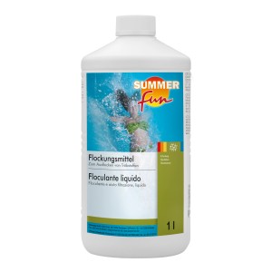 Summer Fun Flocculante 1 l per eliminare la torbidità della piscina.