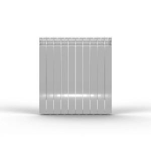 Radiatore Global in alluminio interasse 800 10 elementi bianco