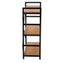 Scaffale in metallo e legno Achille 3 ripiani 60x28x83,5 cm_3