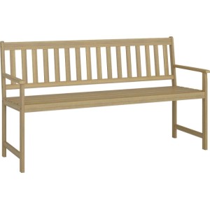 Panca da giardino Kentwood in acacia FSC 150x58 cm 3 posti