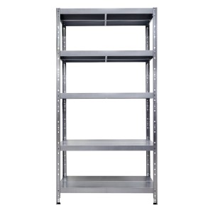 Scaffale metallico a 5 ripiani per magazzino e cantina