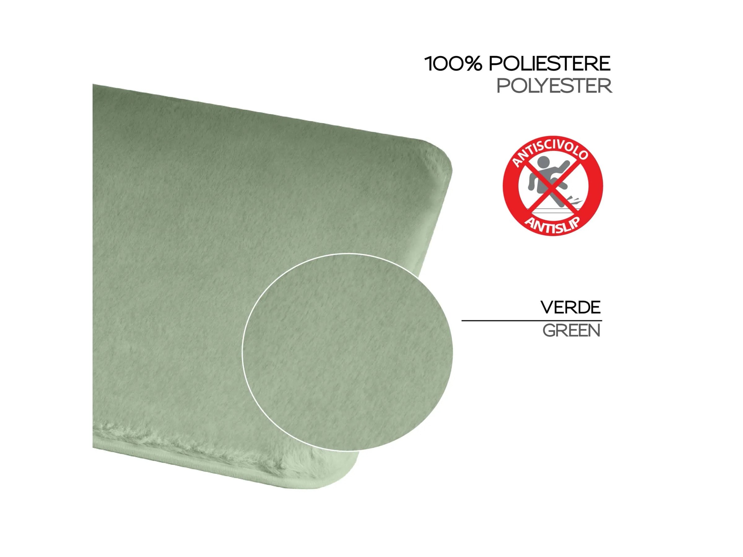 Tappeto da Bagno Antiscivolo, Tappeto per Bagno Assorbente in Microfibra Morbida, Tappeto da Bagno con Foglie Verdi Estive, Lavabile in Lavatrice | Leroy Merlin