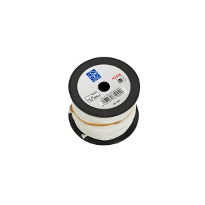 Filo da muratore LUX Comfort bianco, rotolo da 100 m, per lavori di muratura, piastrelle e posa.