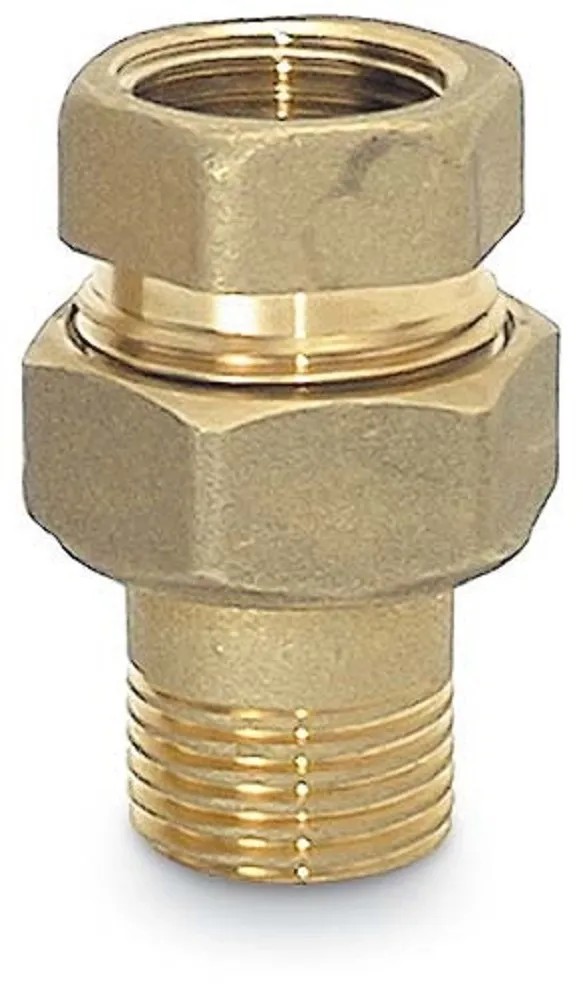 Raccordo A Compressione Dritto In Ottone, 1,87 - Foto 4