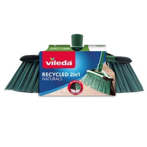 Scopa domestica antiurto manico naturale Vileda 33 cm