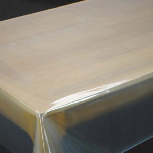 Tovaglia trasparente per proteggere le superfici. Categoria: Biancheria da tavola.