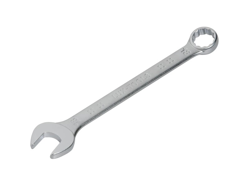 Chiave Combinata Extra Lunga 18mm Acciaio Cromo Vanadio AB Tools 270mm SPQ262 - Foto 3