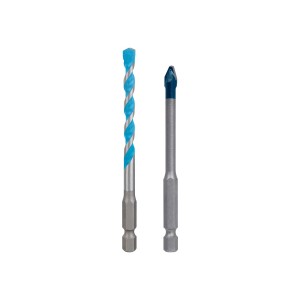 Set Punte Bosch Expert HEX-9 Hard Ceramic e HEX-9 Multi Construction 6 mm 2 pz