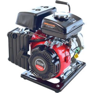 Motopompa t.b.t. a benzina, rosso/nero, per giardino e irrigazione