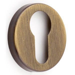 Rosetta per maniglia porta, effetto ottone, per porte interne