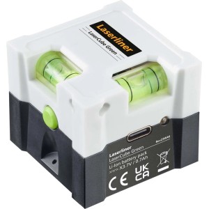 Laserliner LaserCube Green: Laser a cubo compatto per misurazioni precise.