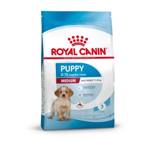 Royal Canin Puppy Medium cibo secco per cani, adatto a cuccioli di taglia media.
