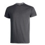 T-shirt grigia t.b.t. per abbigliamento da lavoro.