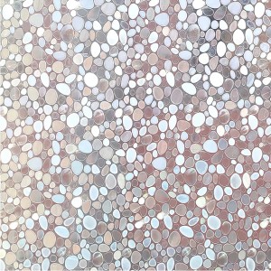 Rotolo pellicola elettrostatica Fantasia Stones 675 cm x 2 mt