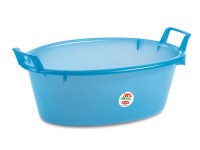 Set Di 4 Bacinelle Rettangolari In Plastica Da 8L Sosody - Per Lavare Il Bucato, Verdure O Pediluvio, Grigio