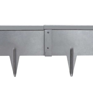 Bordura acciaio all-in-one 200xh10 cm